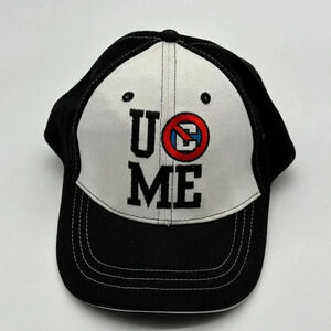 Black & White You Can’t See Me John Cena WWE Hat